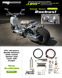 ForjWorks Air Ride Suspension  Full Kit - Honda Ruckus - Honda Ruckus/Air Suspension Kit