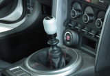 Perrin Shift Knob - Black/Silver - Slim or Fat- Scion FR-S