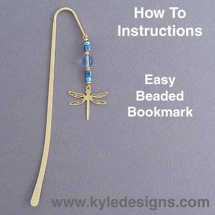 Do-It-Yourself Beaded Shepherd Hook Bookmark