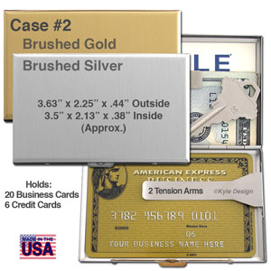 Metal Wallet for 6 Credit Cards Metal Wallet for 6 Credit Cards