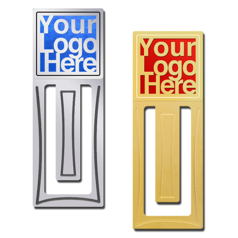 Custom Metal Bookmarks Etched with Your Logo for Gifts & Promotions