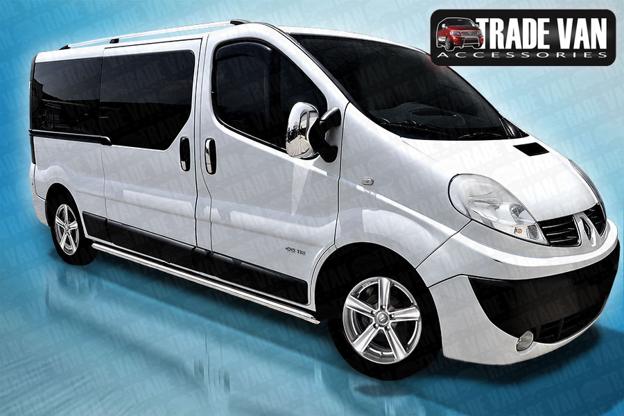 Renault Trafic Side Bars Sportline SWB Renault Trafic Side Styling