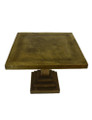 Antique Brass Square Side Table BR-ST001