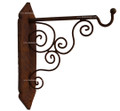 Rustic Iron Wall Mount Bracket IB001