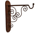 Rustic Iron Wall Mount Bracket IB002