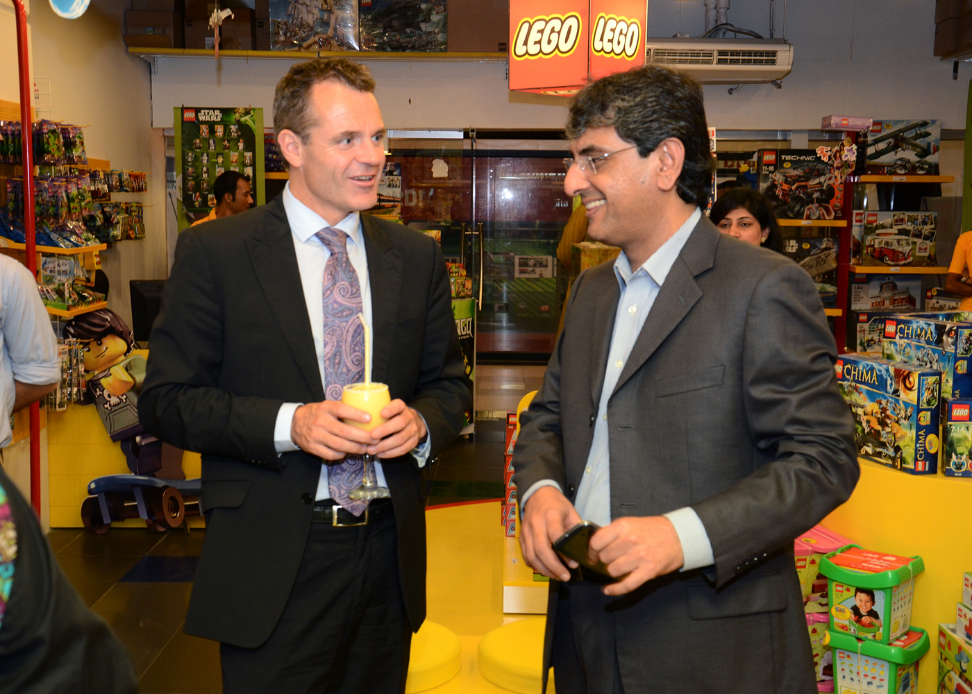Ambassador of Denmark in Pakistan visited LEGO store in Karachi