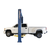 Forward Lift I-12 Certified 2 post lift with Crew Cab Dually