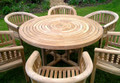 Turnworth 150cm Round Ring Table Set with Banana Arm Chairs