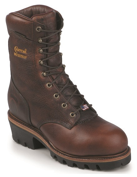 Chippewa 25420 Men's 9 Inch Briar Oiled Insulated Waterproof Safety Toe Logger