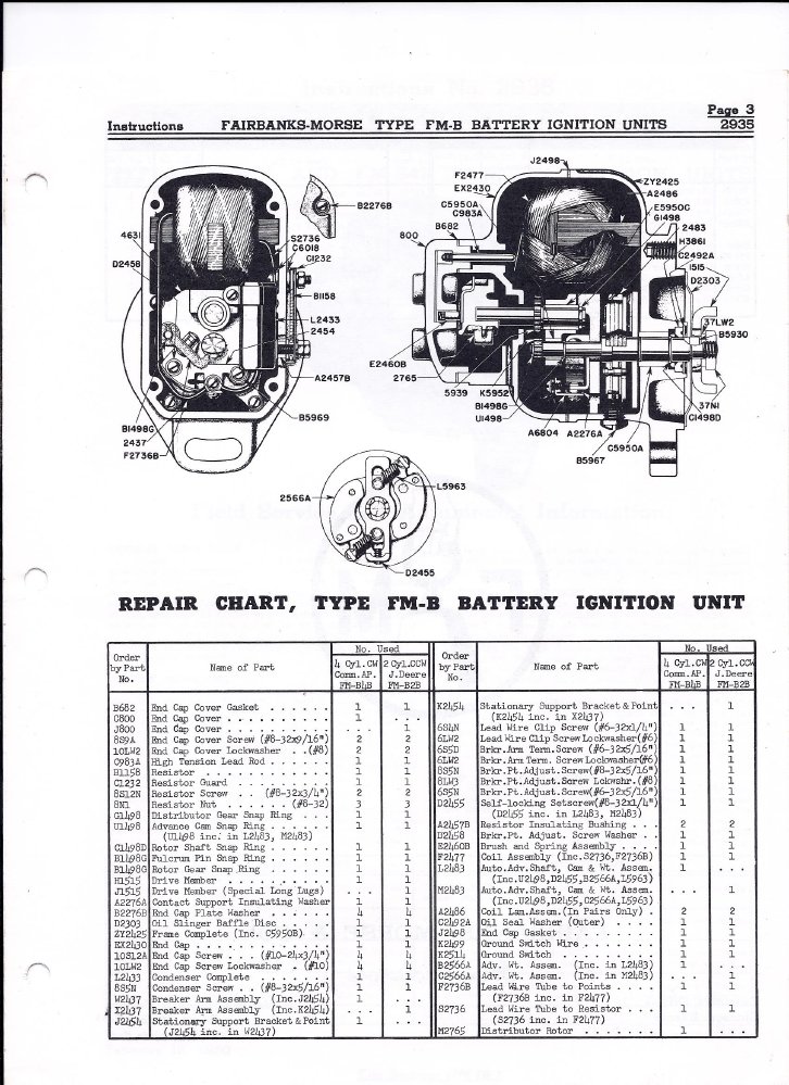 Fairbanks Morse Magneto Wiring Diagram / Sa200 Wiring Diagram / Vertex