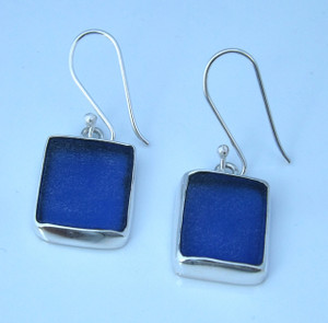 Sea Watch Earrings - Cobalt