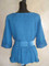 back photo of knitting pattern #81 Peplum Waist Top Down Cardigan