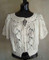knitting pattern photo for #99 Flutter-Sleeved Blousy Lace Cardigan PDF Knitting Pattern