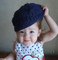 #113 Super Cute One-Ball Newsboy Cap PDF Knitting Pattern photo