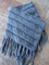 flat photo for #123 Sophisticated Boho Eternity Scarf PDF Knitting Pattern