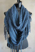 photo for #123 Sophisticated Boho Eternity Scarf PDF Knitting Pattern