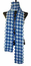 photo of #04 Striped Scallop Scarf