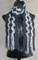 photo of #80 Lacy Striped Crochet Scarf