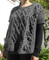 photo of #146 Cable-y Goodness Poncho Sweater PDF Knitting Pattern