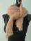 tied photo of #148 Blushing Lace Shawl Scarf PDF Knitting Pattern