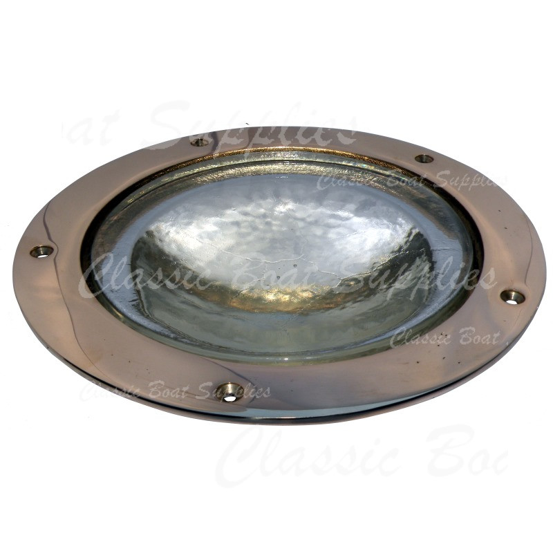 Bronze Deck Light Prism Bulls Eye Classic Boat Supplies Sydney