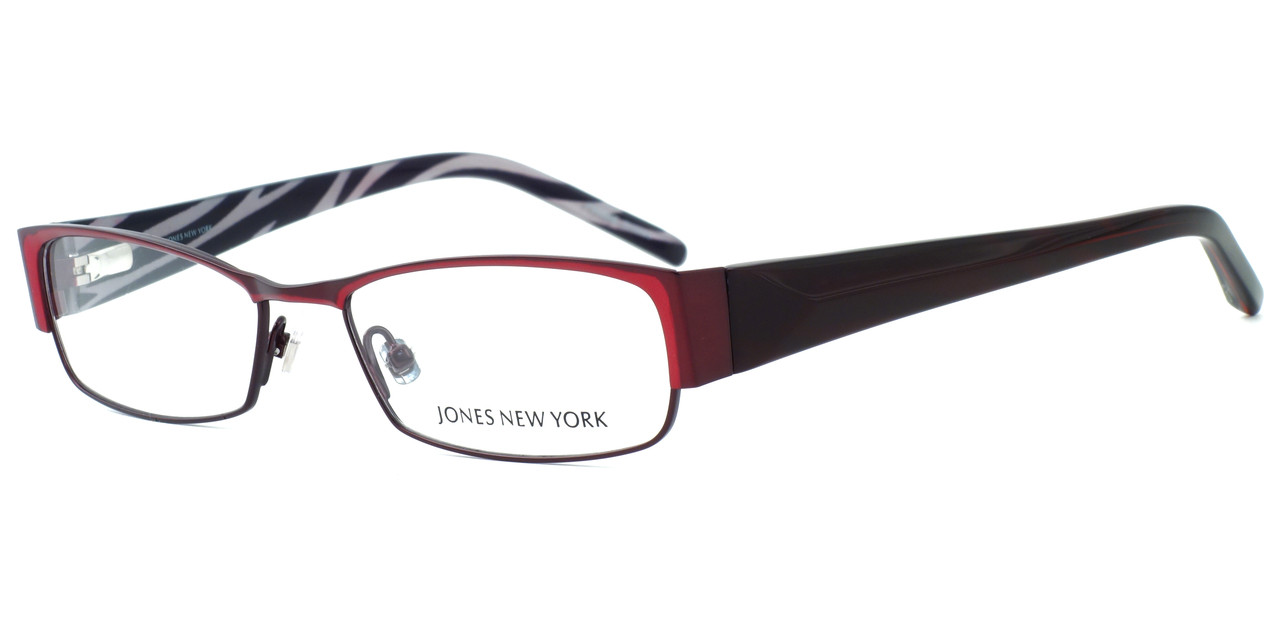 Jones New York Designer Eyeglasses J446 Wine :: Rx Single ...