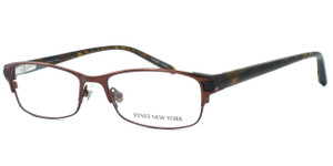 Jones New York Womens Designer Eyeglasses J463 in Brown ...