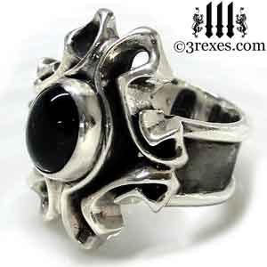 empress-gothic-ring-925-sterling-silver-black-onyx-statement-jewelry-side-detail-3-rexes-jewelry