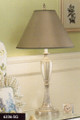STIFFEL 6336 Serena Table Lamp with Aged Silver Finish