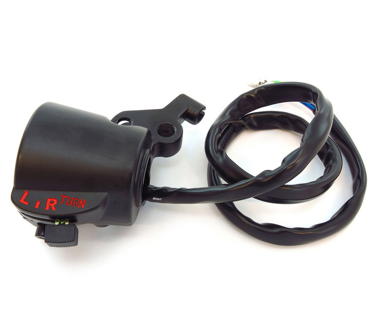 Reproduction Honda - Turn Signal / Horn Switch Assembly ... rebel 450 wiring diagram 