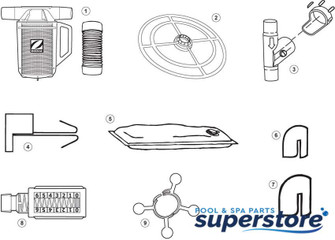 Zodiac Pool Systems | Hose Deflector, Zodiac Accessories | W24209 Zodiac Pool Systems | Hose Deflector, Zodiac Accessories | W24209