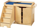 Jonti-Craft 5131JC Birch Changing Table with Stairs