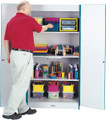 Jonti-Craft 5950JC Rainbow Accents Classroom Closet Deluxe