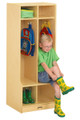 Jonti-Craft 4682JC Double Locker Unit with Step