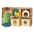 Jonti-Craft 3925JC Birch See n Wheel Shelf