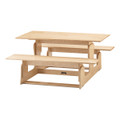 Jonti-Craft 3820JC Birch Picnic Table
