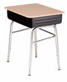 CDF2000 Open Front Solid Plastic Desk