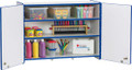 Jonti-Craft 0945JC003 Rainbow Accents Wall Cabinet Lockable