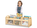 Jonti-Craft 5376JC Birch See Thru Book Browser
