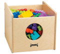 Jonti-Craft 3926JC Birch See n Wheel Bin