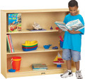 Jonti-Craft 4690JC Birch Mega Straight Shelf Single