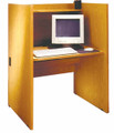 Study Computer Carrel Base LC36 Ironwood Manufacturing