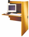 Study Computer Carrel Adder LC36A Ironwood Manufacturing