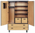 Mobile 4000 Series Closed Teacher's Storage with Locks 4089-CL Ironwood Manufacturing