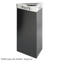 Safco 9552 Trifecta Recycling Receptacle 34 inches