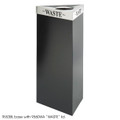 Safco 9553 Trifecta Recycling Receptacle 38 Inches