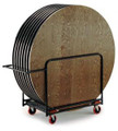 Round Professional Grade Table Caddie Midwest HRTC