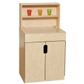 Wood Designs Tip Me Not Deluxe Hutch WD20780