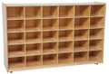 Wood Designs WD16039 30 Tray Cubbie Storage without Trays