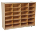 Wood Designs WD46009 24 Large Tray Storage Unit without Trays